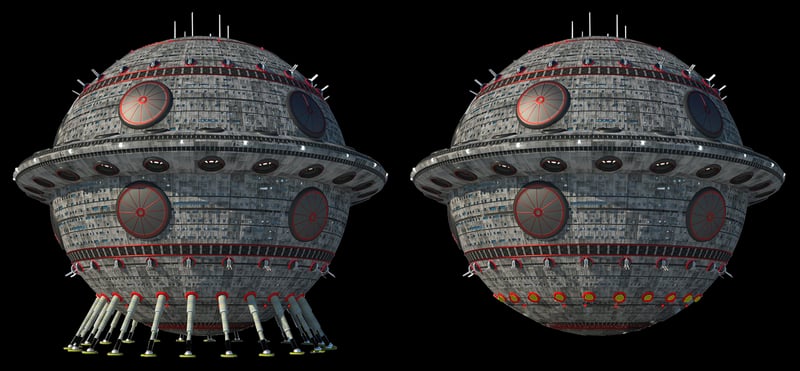 Time Travel Spaceship